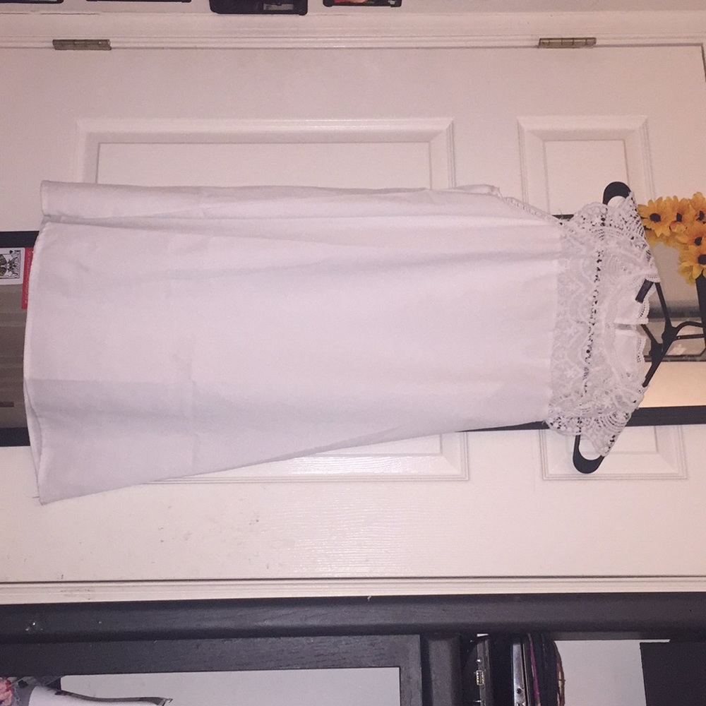 White dress